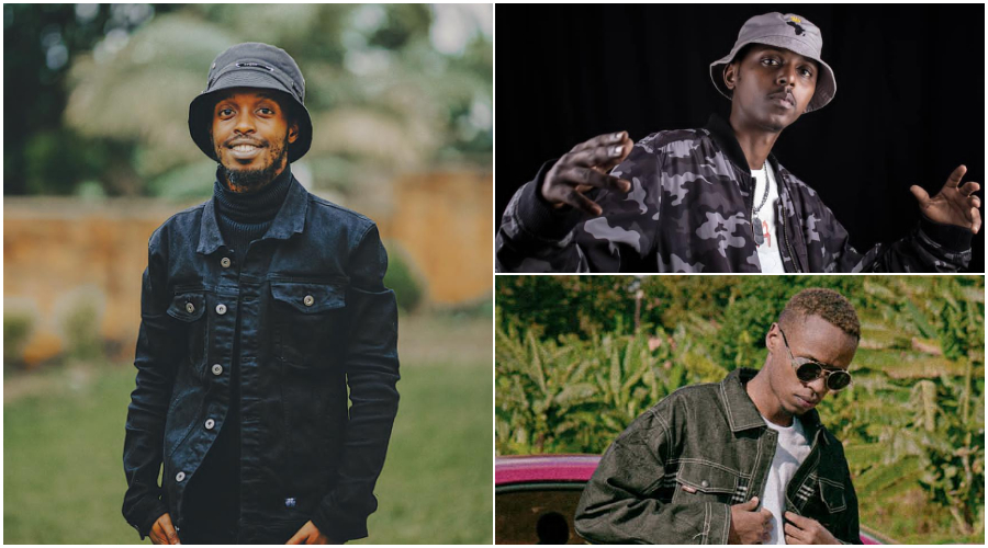 Producer Dany Beats (left) is working with several artistes like Prime Mazimpaka (top right) and 2Saints (below right). 