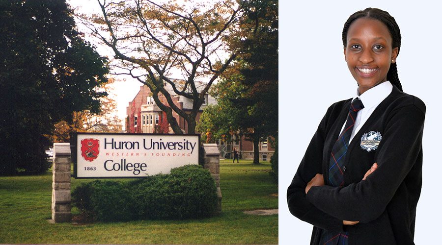 Elisa Rwagasana wants to help girls complete school and achieve their goals. 