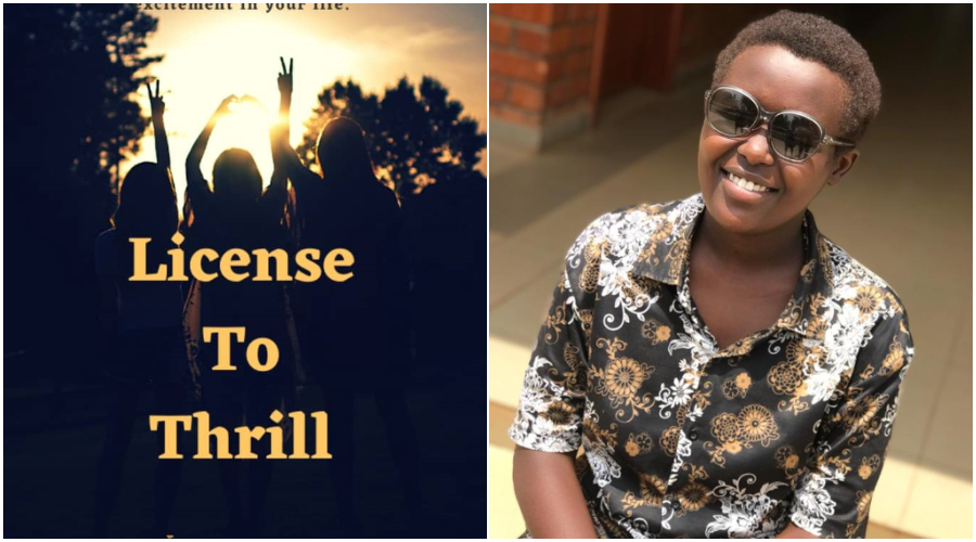 Esther Uwase had her first book, u2018License to Thrillu2019 published. 