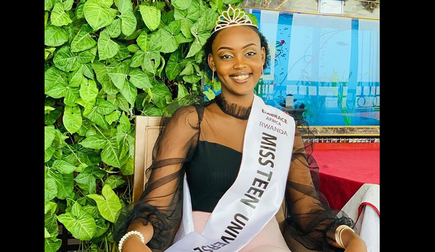 17-year-old Noella A. Keza will represent Rwanda at the Miss Teen Universe competition i. / Courtesy