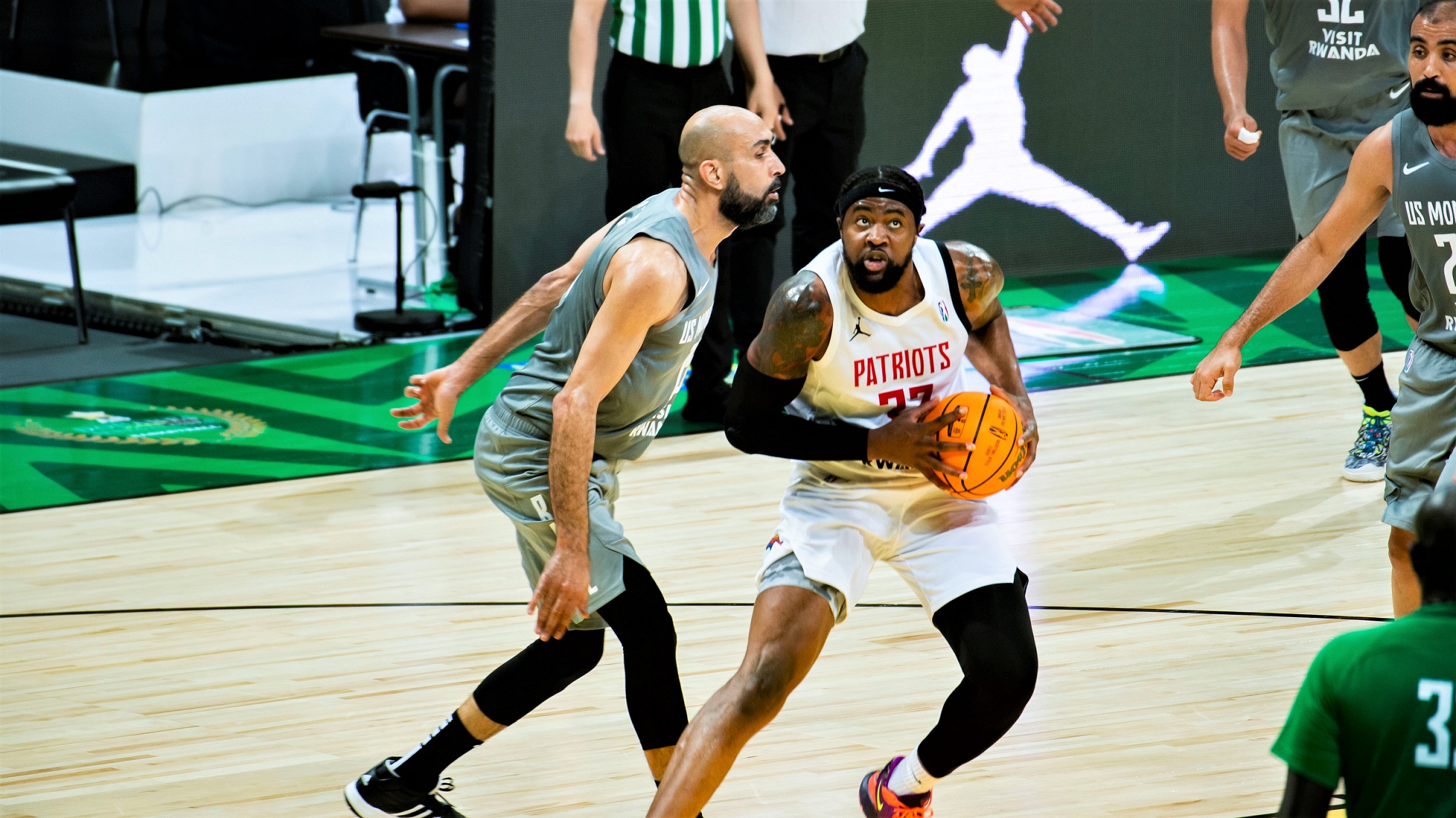 Prince Ibeh Chinenye, seen here in action against Zamalek in the group stage, has been one of the most influential players on Patriots roster in the Basketball Africa League. 