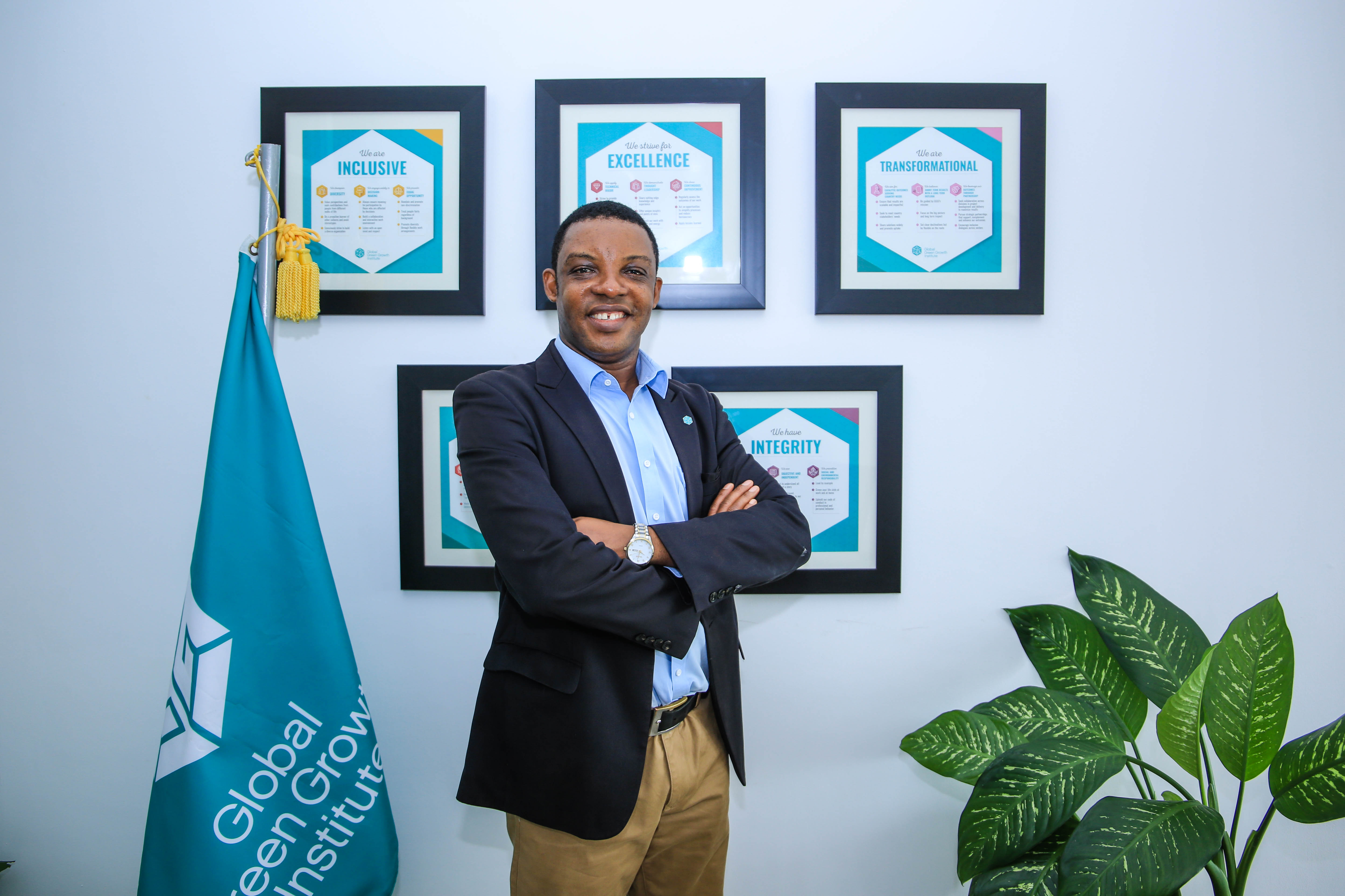 Okechukwu Daniel Ogbonnaya, the Global Green Growth Institute (GGGI) Country Representative, Rwanda. 