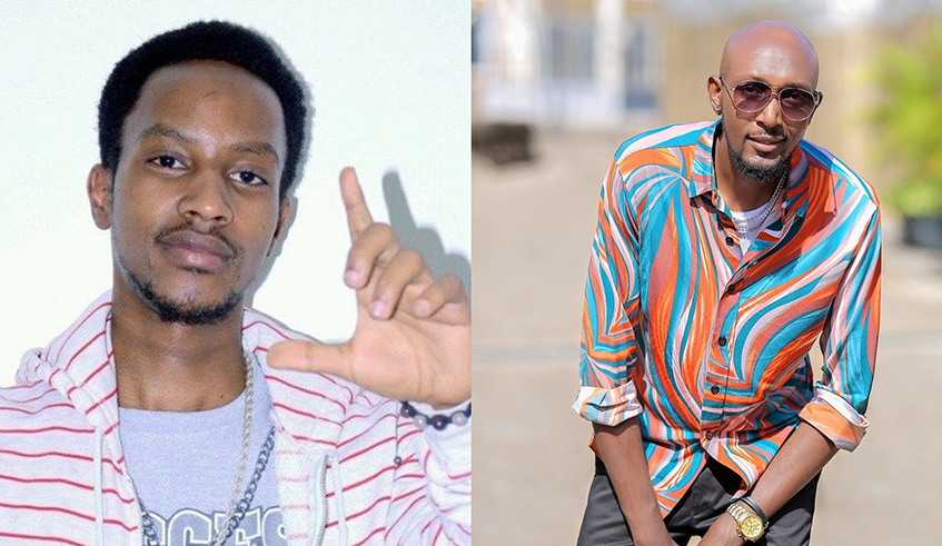 Producer Trackslayer (left) along with DJ Pius (right) and DJ Theo have embarked on a project to nurture gifted youth with disabilities. / Courtesy photos.