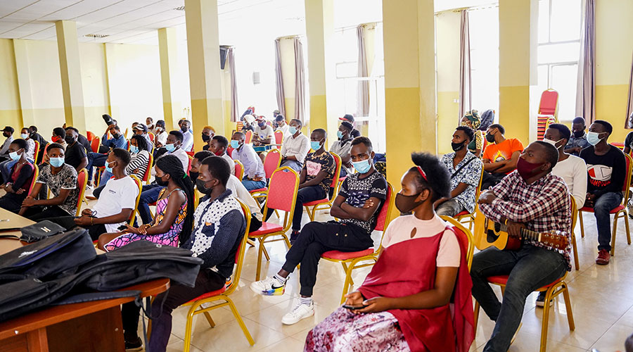 A cross-section of participants during the event held at Remera Sector, Gasabo District. 