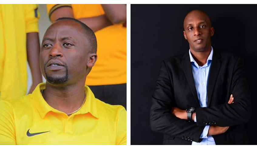  Nzeyimana (left) and Rurangirwa are vying for Ferwafa's top seat, which fell vacant when Brig. Gen (rtd) Jean Damascene Sekamana stepped down in April. / Photos: Courtesy.