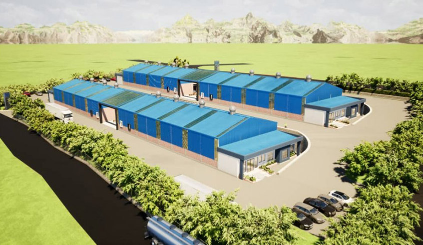 Artistic impression of the plant.In the first phase, the factory will start by producing toilet papers, sanitary pads, dipers, wipes and others. / Photo: Courtesy.