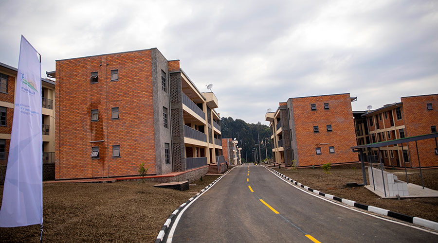 The Kinigi model village consists of a block of apartments that will accommodate 144 families. 