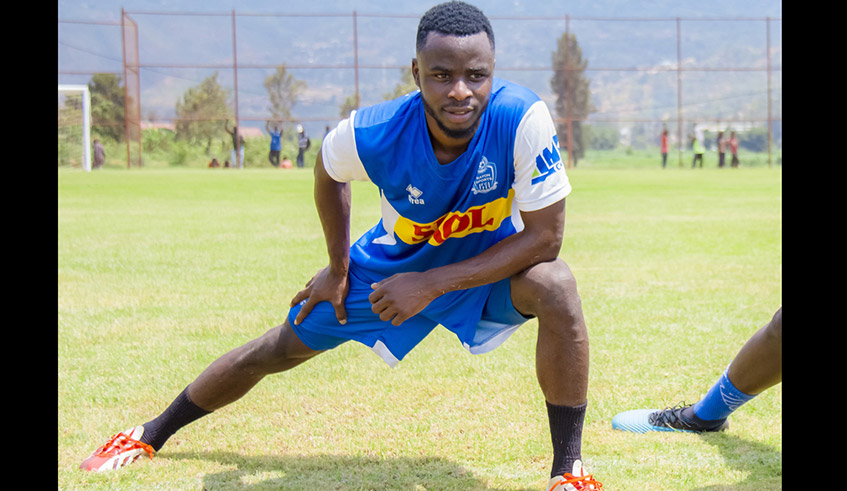 Gilbert Mugisha has signed a two year deal with APR FC for Rwf 15 million. / Photo: Courtesy.