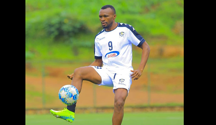 APR forward Jacques Tuyisenge might be reunited with his former strike partner Meddie Kagere whose contract at SC Simba runs out this month. / Courtesy.