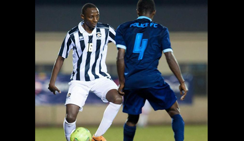 APR FC midfielder Andrew Buteera is set to join AS Kigali on a one year loan deal after a long time on the sidelines. / File.