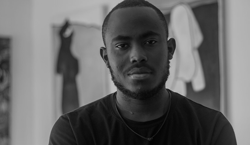 Isaac Irumva is a visual artist who uses art as therapy. / Courtesy photos