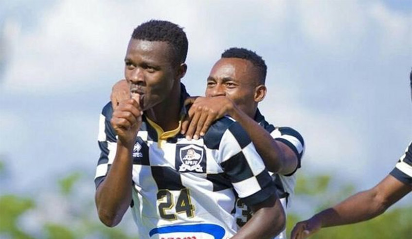 Defender Emmanuel Imanishimwe is expected to join Moroccan side FAR Rabat after five seasons at APR FC. / Net photo