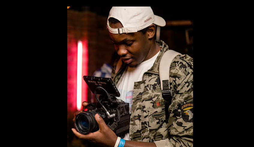 Eazy Cuts , real name Eloi Ihirwe., is a fast rising videographer. / Courtesy photo.