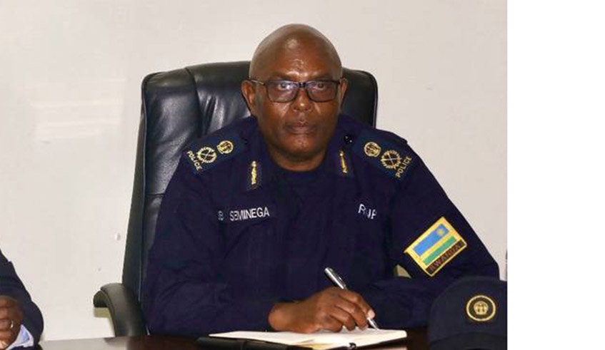 ACP Jean Baptiste Seminega was the commander of the rescue and fire brigade department in Rwanda National Police . / File