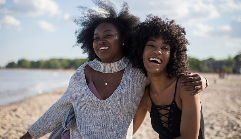 Happiness comes from embracing who you are.  Photo/ Net