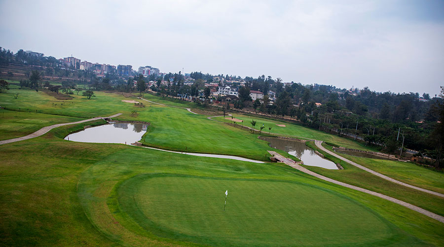 A landscape view of Rwandau2019s first 18-hole golf course inaugurated on August 8. 