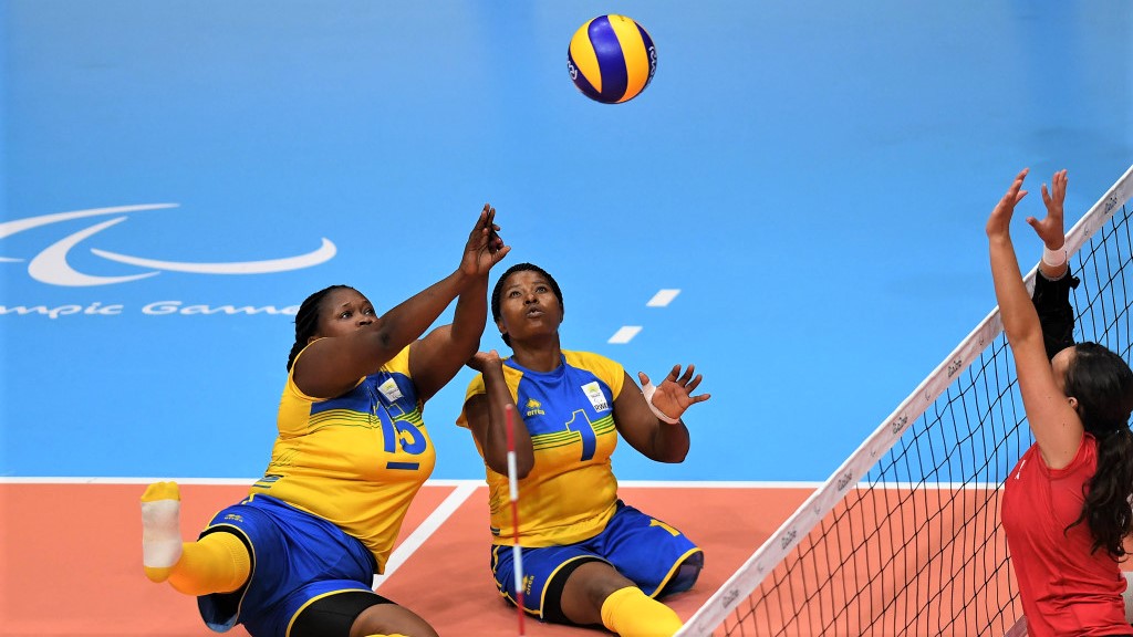 Rwanda also represented Africa in women's sitting volleyball at the 2016 Paralympic Games in Rio, Brazil. 