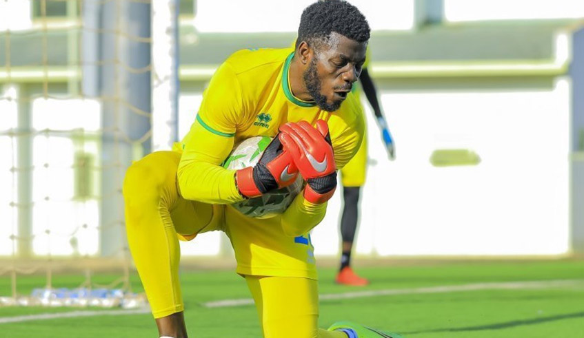 Olivier Kwizera, 27, has played for the national football team since 2015. / Photo: File.