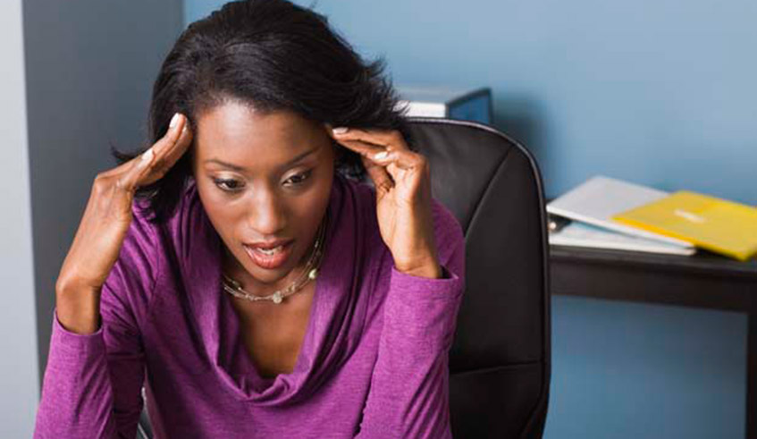 People who are depressed at work may appear more overwhelmed or emotional. / Net photo.