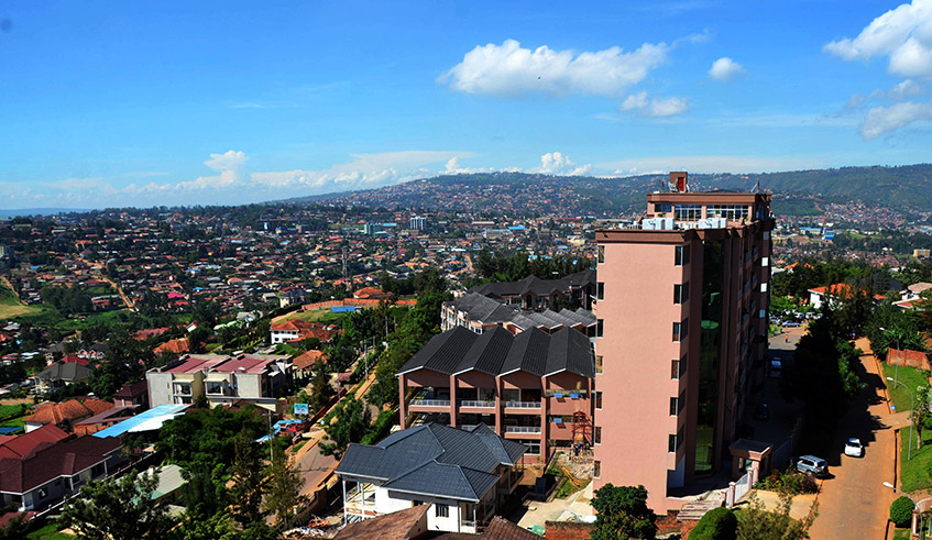 A view of Kimihurura residental area. / Photo: Sam Ngendahimana.