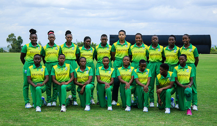 Rwandau2019s women national Cricket team departed for Gaborone, Botswana on Monday September 6. / Dan Nsengiyumva.