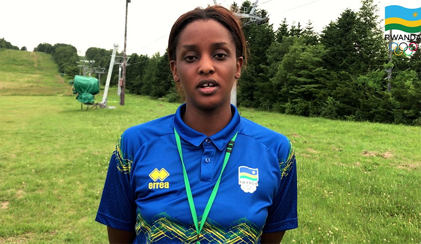 Alphonsine Agahozo is one of the five athletes who represented Rwanda at the Tokyo 2020 Olympic Games. / Net photo.