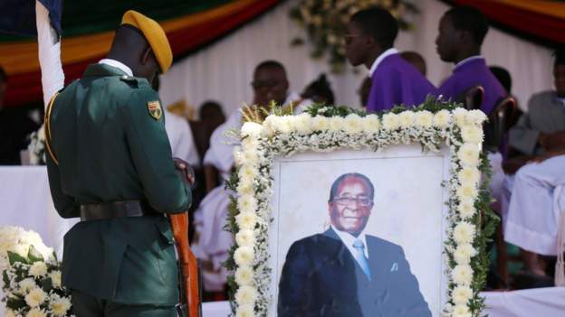 Robert Mugabe died in 2019 - two years after being overthrown. 