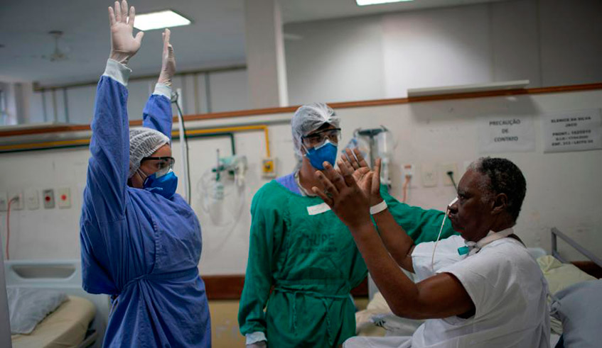 Physiotherapists are said to begin work in the intensive care unit (ICU), where really sick patients are cared for. Photo/Net