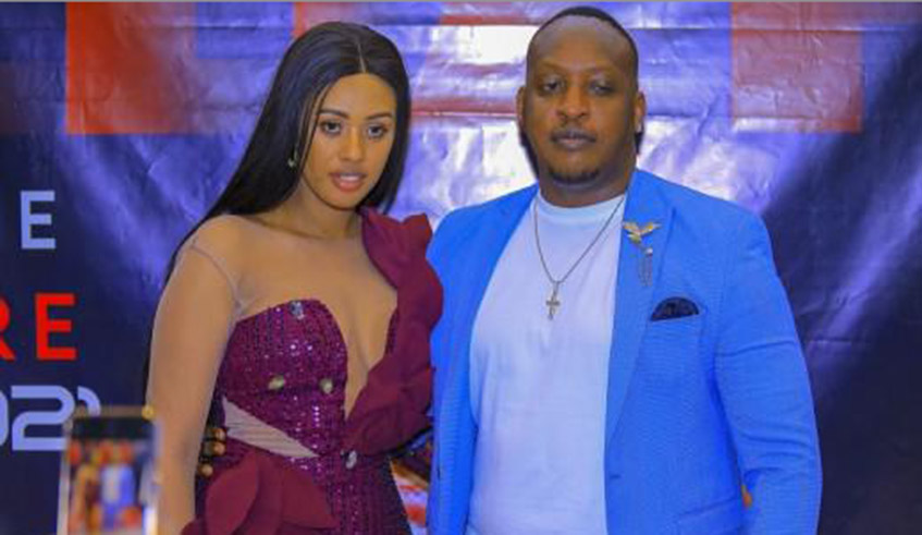 Alliance Isimbi (L)is the brains behind the making of 'Alliah the Movie' that was premiered on Sunday, September 12 at Canal Olympia, Rebero