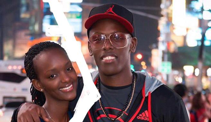 Miss Rwanda 2012 Aurore Kayibanda and ex-husband Egide Mbabazi. / Courtesy  photo