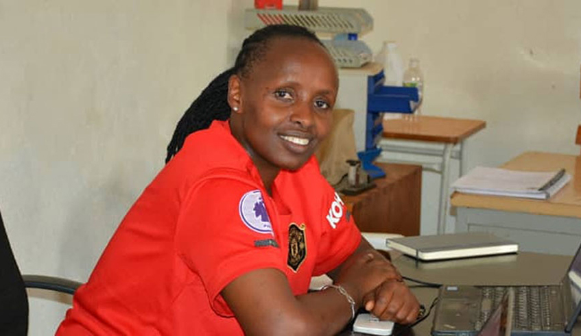 Diane Tumutoneshe is the head of women football department at the Rwanda Football Association. / Photo: File.