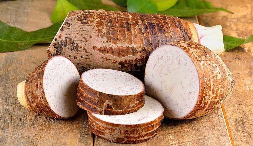 Taro can be found in local food markets. Photo/Net