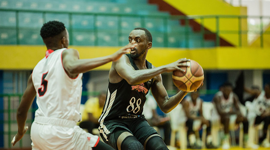 Patriots BBC captain Aristide Mugabe with the ball during the league game against IPRC on October 2. 