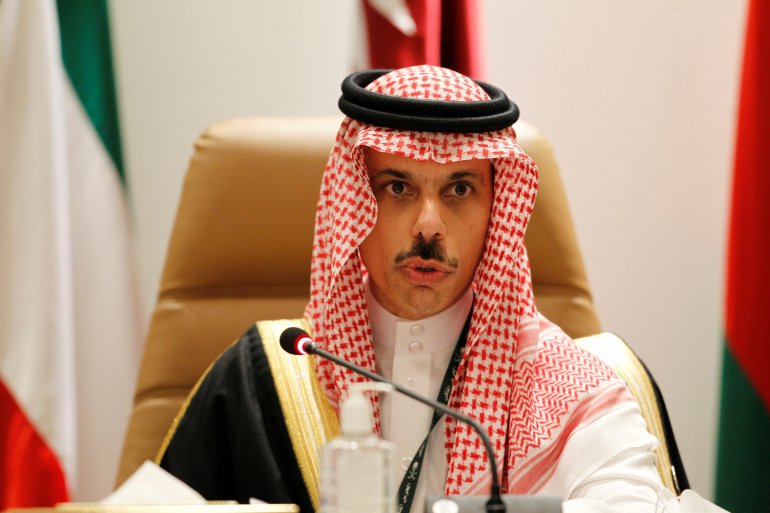 Prince Faisal did not disclose the location of the meeting or the level of representation. 