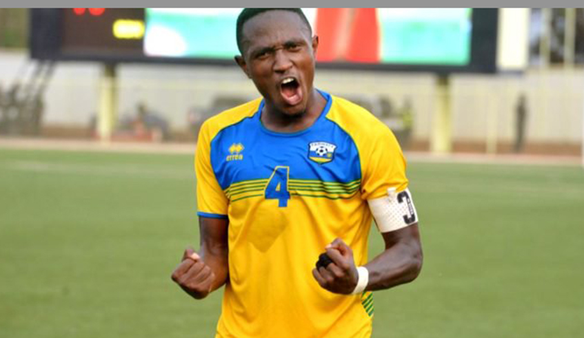 Amavubi defensive midfielder Djihad Bizimana will miss the Uganda Cranes tie after testing positive for coronavirus. / File