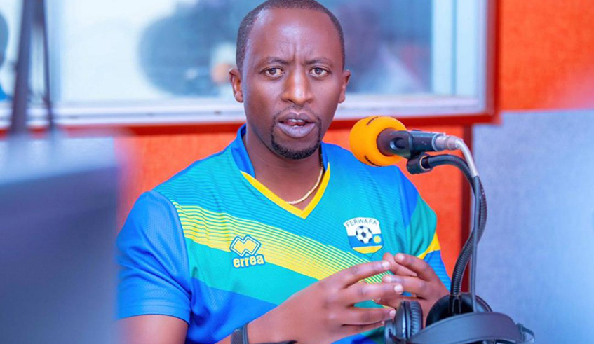 The President of the Rwanda Football Federation (FERWAFA), Olivier Nizeyimana Mugabo. / Courtesy.