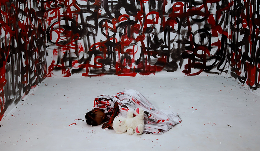 A scene in Uwinezau2019s video. Photos/Courtesy