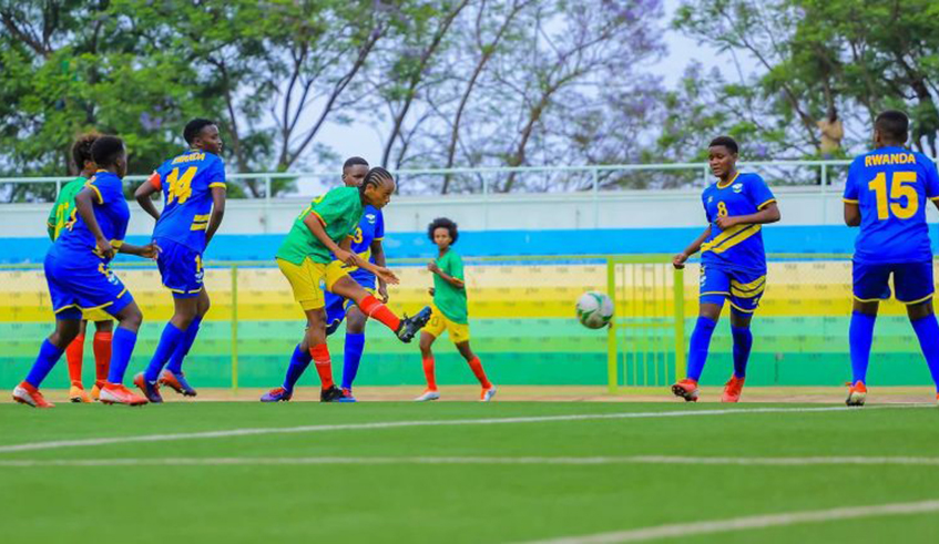 Rwandau2019s journey in the womenu2019s U-20 World Cup qualifiers ended after losing 8-0 to Ethiopia over two legs in the second round. / Net photo.
