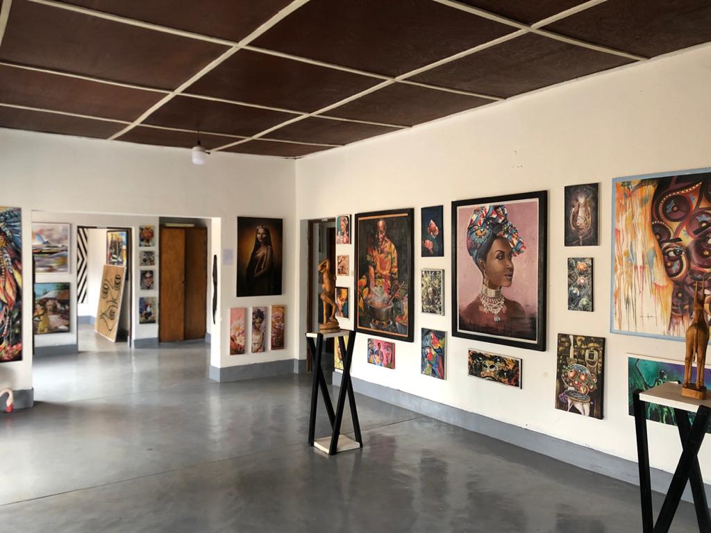 Inside Bwiza Arts and Cultural Village in Rusizi district. 