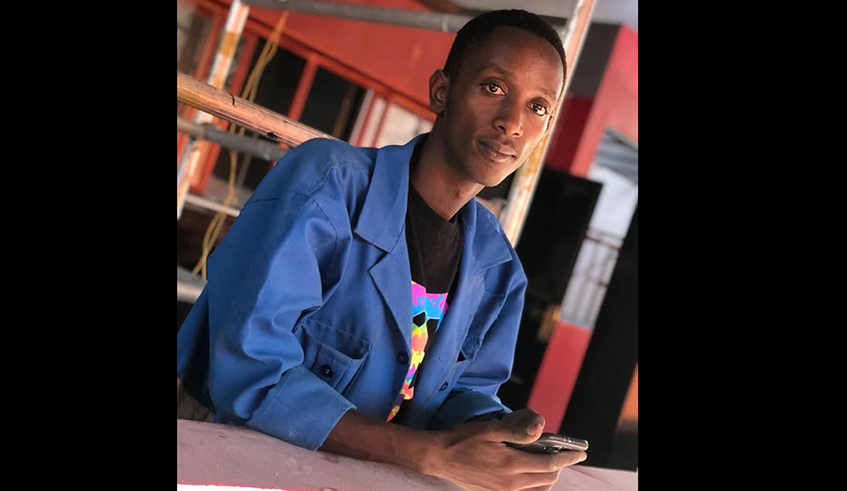 Honore Niyigena specialises in lighting and background setting. / Courtesy Photos