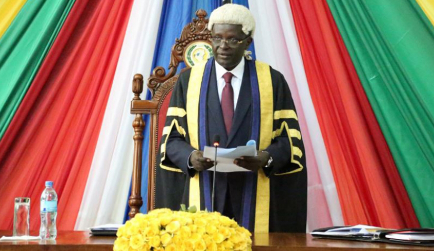 The East African Legislative Assembly Speaker Martin Ngoga. / Photo: File.