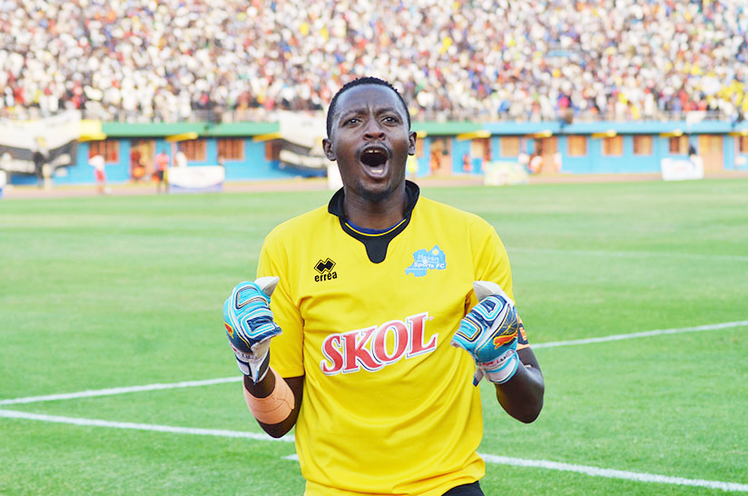 Former Rayon Sports and AS Kigali goalkeeper Eric u2018Bakameu2019 Ndayishimiye. 