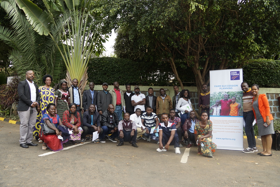 Group photo during starting the program with 24 coffee farmers from eight Coffee Small and Mid-size Enterprises (SMEs) on October 22. 