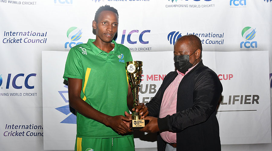 Rwandan Orchide Tuyisenge was awarded the best batsman of the competition. 