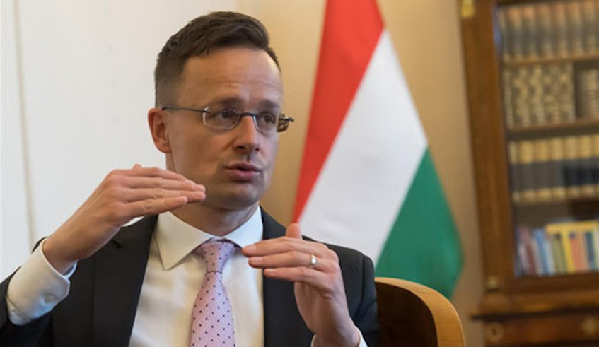 The Hungarian Foreign Affairs Minister Peu0301ter Szijjau0301rtou0301 . / Internet
