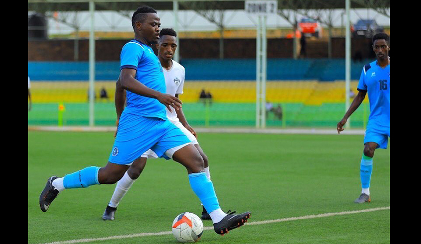 Police FC attacking midfielder Muhadjili Hakizimana is one of the players that are likely to impress this season. The 27-year-old joined the club in August. / Courtesy