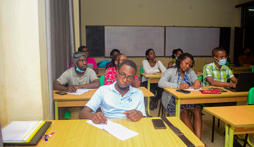 The training aimed at equipping students with communication skills. / Photos: Courtesy.