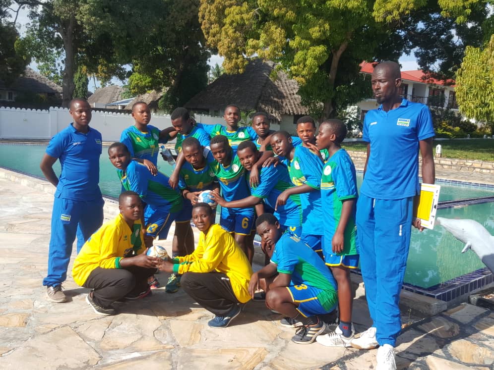 Handball national junior's team. Rwanda will host the men's junior championship which will take place from August 20 to 25, 2022. 
