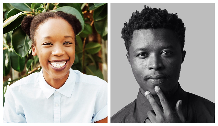 L-R: Filmmakers Amelia Umuhire and Yuhi Amuli whose documentaries were selected Al Jazeerau2019s Africa Direct. / Courtesy photos