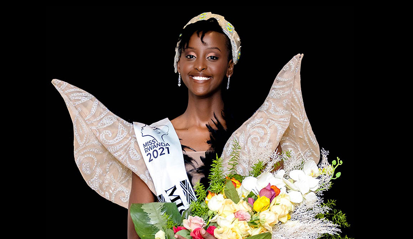 Miss Rwanda 2021 Grace Ingabire will represent Rwanda at Miss World. / Courtesy photo